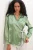 Dames Satin Strik-Voorkant Shirt