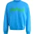 Dsquared2 Contrast Brand Logo Blauwe Sweatshirt