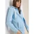 Cecil Dames Hoodie jas in Blauw