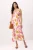TRENDYOLMİLLA Dames Roze Bloemen Maxi Mouwloos Avond / Dagelijks Recht Jurken