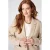 MS Mode Plus Size regular blazer – zand