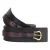 Cole Haan 55mm Heren Zwart/Bruin Brede Riem