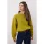 TRENDYOLMİLLA Dames Groen Effen Lang Oversized Sweatshirts