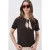 Gebreide Crew Neck Blouse met Sjaaldetail