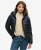 Superdry Vrouwen Gewatteerde Fuji-jas met Capuchon Blauw