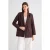 Linnenmix Geknoopte Blazer Jas