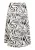 faina Midi-rok met zebraprint caneva