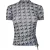 Hugo Dames-T-shirt met opdruk en hoge kraag (Grijs)