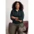 Trendyol Curve Dames Groen Effen Lang Regular fit Grote maten Sweatshirts