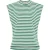 Dreimaster T-shirt Dames Groen Wit