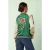 Lazou Reversible bomber jack in fir groen