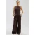 HARPER & YVE wide leg regular waist broek bruin