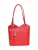 Anna Luchini Rood Rundleer Tas