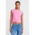 Geribbelde Gebreide Cropped Blouse