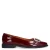 Manfield lakleren loafers rood