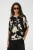 SOAKED IN LUXURY Blouse ‘Arjana’  beige / zwart