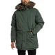 Superdry Everest Parkajack Van Imitatiebont, Groen