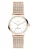 s.Oliver Analoog horloge  rose-goud / wit
