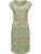 Ragwear Jurk ‘Lilithe Ikat’  beige / lichtgroen / pink / rood