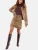 Lipsy Gebreid vest  beige / chocoladebruin