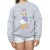 Disney Meisjes Klassiek Daisy Eend Sweatshirt (Sportgrijs)