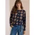 Shirt met lange mouwen, boothals en print