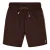Boss Heren Iconic Logo Zwemshort (Donkerbruin)