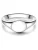 Männerglanz Ring  zilver