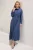 Trendyol Modest Dames Donkerblauw Effen Maxi Lang Casual Blousejurk Modest Jurken
