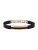 Breil Armband  rose-goud / zwart