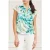 GUESS Soraya Top Roses Bou Bouquet Blouse Print