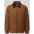 Selected Regular fit gewatteerd jack van nylon met corduroy kraag