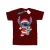 Disney Meisjes Lilo en Stitch Kerstmis T-shirt Katoen (Bourgondië)