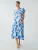 Willa Jurk ‘TEDDY’  blauw / wit