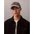 Calvin Klein Felt Monogram Patch Cap Charcoal Gray