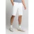 No Excess Short Chino Garment Dyed Twill Stretch White