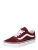 VANS Sneakers laag ‘Old Skool’  donkerrood / wit