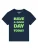 Watapparel Shirt ‘Have A Good Day Today’  blauw / navy / appel