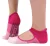 2 paar antislip onzichtbare yogasokken voor dames – Roze