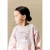 NAME IT MINI sweater met print – lichtroze
