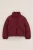 WE Fashion – Meisjes gewatteerde jas van corduroy – Regular fit – Bordeauxrood –