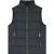 Malelions Junior Matt Crinkle Padded Vest | Black