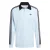 ADIDAS ORIGINALS Shirt ‘3-STRIPES RUGBY LONGSLEEVE’  lichtblauw / zwart