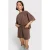 Alix the Label straight regular waist casual short bruin