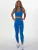 Divina Leggings ‘Wavy’  blauw