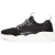 Moschino Teddy Run Sneaker In Mesh, Calfskin And Split Leather Black