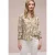 Street One Dames Blouse met 3/4 mouwen en getapete details in Beige