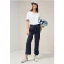 Cecil Dames Wide Legs viscose broek in Blauw