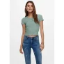 Only Shirt met ronde hals ONLEMMA S/S SHORT TOP NOOS JRS