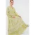 Geprinte V-hals Maxi Jurk